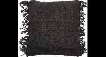 Oh My Gee Kussenhoes - Zwart-marineblauw - 40x40 - Bazar Bizar