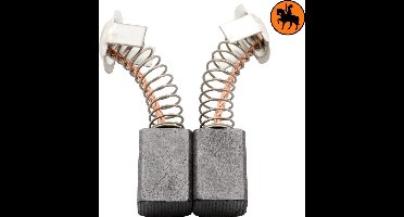 Koolborstelset voor Hitachi Hamer H 45MRY - 7x11x17mm