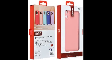 TUNIQ Back cover - Galaxy A07 - Salmon Pink - Schokabsorberend - Antislip grip