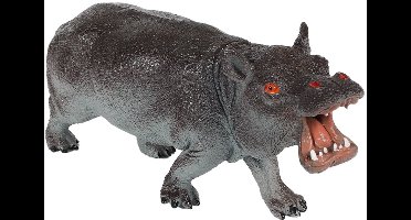 PIA Soft Toys – Nijlpaard Speelfiguur – 14 cm – Dierenfiguur