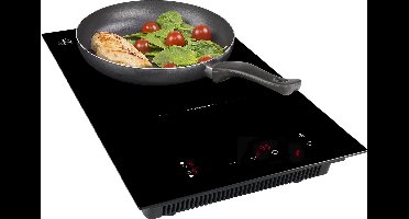 Princess Vrijstaande elektrische kookplaat - 303015 - 3300W - 2 kookzones - Inductie - Inbouw en vrijstaand gebruik