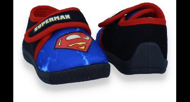 Superman Jongens Pantoffel | Blauw | Maat: 28