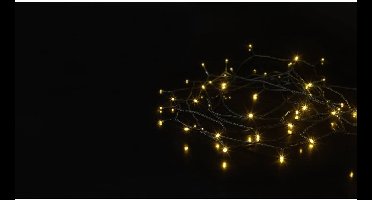 Sygonix SY-4722054 Clusterlichtketting Binnen/buiten werkt op het lichtnet Aantal lampen 200 LED Warmwit Verlichte leng