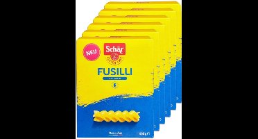 Schär | Glutenvrij | Fusilli | 6 stuks | 6 x 400 g