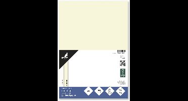 Kangaro gekleurd papier - formaat A4 - 160 grams - ivoorwit - pak 250 vel - K-0040-023