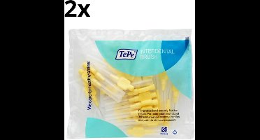 TePe Ragers EXTRA SOFT - Lichtgeel - 2 x 25 stuks - Voordeelverpakking