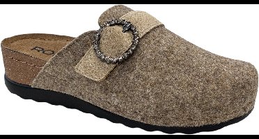 ROHDE 6055.17 Pantoffel beige maat 39