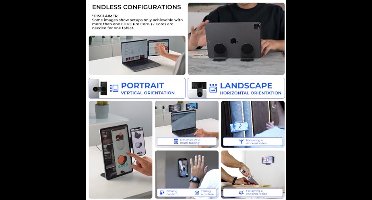 Magnetische Tablet Houder en Accessoire voor Productiviteit