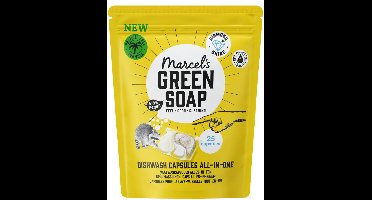 Marcel's Green Soap Vaatwascapsules Eco All-In-One - 4 x 25 stuks - Voordeelverpakking