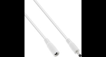 DC verlengkabel | 4,0 x 1,7mm | max. 24W | wit | 0,50 meter