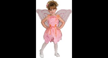 Pink Fairy Dress Kinderkostuum - Rubies - Maat 5-6 Jaar