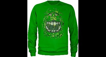 Ghostbusters Slimer Sweatshirt SP-3-GB012-H73-13 Green-XXL