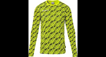 Uhlsport Kinder Sportshirt Progressive Torwart Shirt 1005318 Fluo Gelb/Schwarz-128