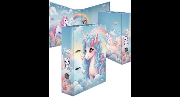 Thema-ordner A4 Happy Unicorns