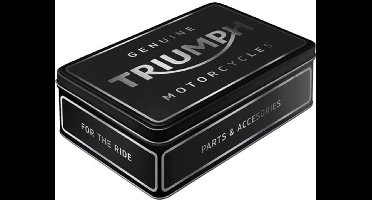 Blik Tin Box Flat - Genuine Triumph Motorcycles - Parts And Accesories