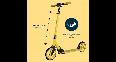 HUDORA Scooter Up 200 Step - Geel
