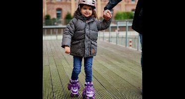 HUDORA Rolschaatsen My First Quad Paars, Maat 30-33