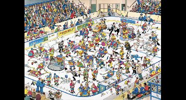 Ice Hockey - Jan van Haasteren - puzzel van 1000 stukjes