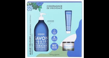 Compagnie de Provence - Algue Velours - Velvet Seaweed - Face & Body care geschenkset