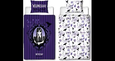 Wednesday - Dekbedovertrek – 200x140 cm - kussensloop 63*63
