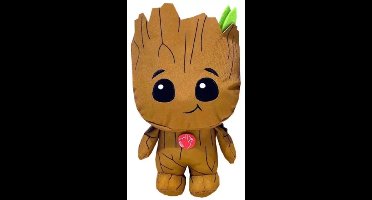 Groot – Marvel Pluche Knuffel met Geluid 25 cm - Speelgoed Superheld Knuffels voor Kinderen Jongens Meisjes - Guardians of the Galaxy Plush