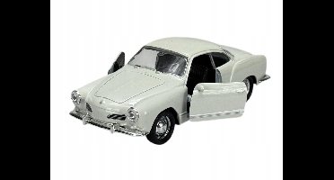Welly Volkswagen Karmann Ghia Coupé Wit Metaal 1:34 Nieuw Model