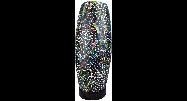 MigoStyling - Mozaik - Oosterse - Arabische - Marokkaanse - Decoratieve - Tafellamp - Slaapkamer - Woonkamer - Multi Color- Hoogte 45 cm
