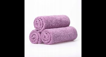 York Badhanddoek Badstof 70x140cm - Zacht & Absorberend - Paars