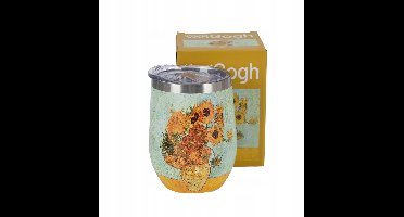 Van Gogh Zonnebloemen Thermosbeker - Kunstzinnig en Praktisch