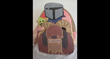 The Mandalorian - Loungefly Backpack (Rugzak) Mandalorian & Grogu
