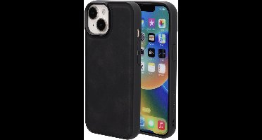 Mobiparts Classic Backcover geschikt voor Apple iPhone 15/14/13 Graphite - Zwart - MagSafe