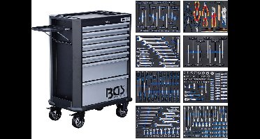 BGS Werkplaatswagen 8 laden met 299 stuks gereedschap - 4007