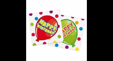 Folat - Basic Dots servetten (16 stuks)