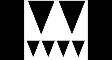 Folat - Vlaggenlijn Zwart (10 meter)