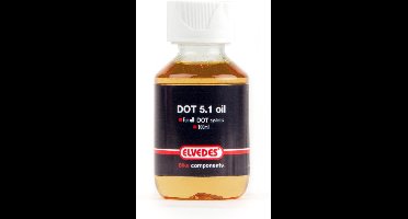 Elvedes Remvloeistof DOT 5.1 - Hydraulische Schijfremmen - Transparant - 100 ml