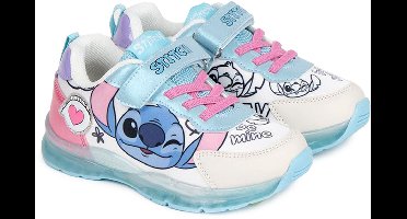 Cerda Group Sporty Tpr Sole With Lights Stitch Schoenen Wit EU 30 Meisjes