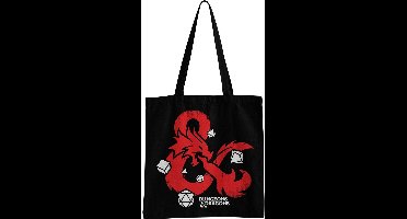 Dungeons & Dragons D&D Dices Tote Bag Black