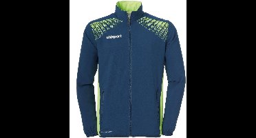 Uhlsport Goal Präsentationsjacke 1005161 Petrol/Flash Grün-164