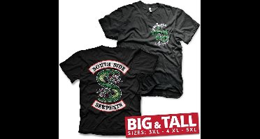 Riverdale South Side Serpents Big & Tall T-Shirt Black-3XL
