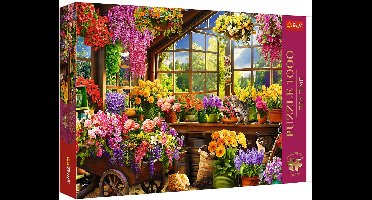 Trefl puzzel 1000 stukjes - Tea Time Voorbereidingen voor de lente FSC.