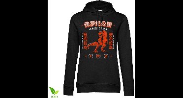 Jurassic Park - Isla Nublar Girls Damen Hoodie Black-S