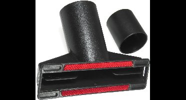 Dparts kleine zuigmond met rode strip - 32mm + 35mm - stofzuiger meubelzuigmond - universeel stofzuigermondstuk - geschikt voor Miele Bosch Siemens Philips AEG Karcher