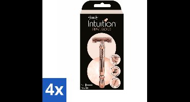 Wilkinson Sword - Scheermes - Intuition Rose Gold - Luxe - 10 mesjes - Voordeelverpakking - 4 stuks