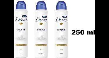 Dove Deo Spray XL Original - Voordeelverpakking 3 x 250 ml