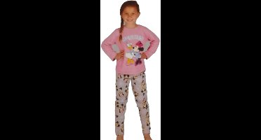 Pyjama meisjes - Minnie Mouse - Maat 128/134
