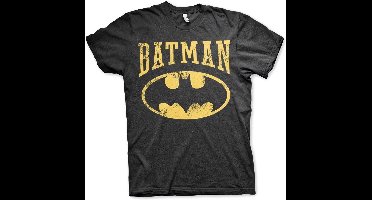 DC Comics Batman Heren Tshirt -XXL- Vintage Batman Zwart
