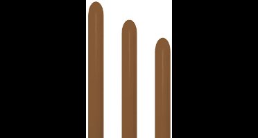 Modeleerballon Coffee - 260s - 50 stuks - Sempertex