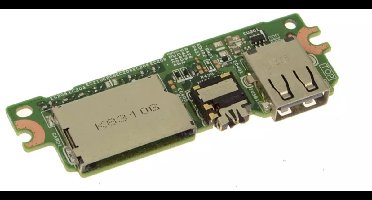 Dell Inspiron 15 (3565 / 3567 / 3576) Audio Port / USB / SD Card IO Circuit Board - PJTM5 - RJRCN