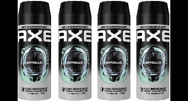 Axe Apollo - Anti-Perspirant - Voordeelverpakking 4 x 150 ml