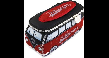 Volkswagen T1 bus multifunctionele tas – klein – rood/zwart